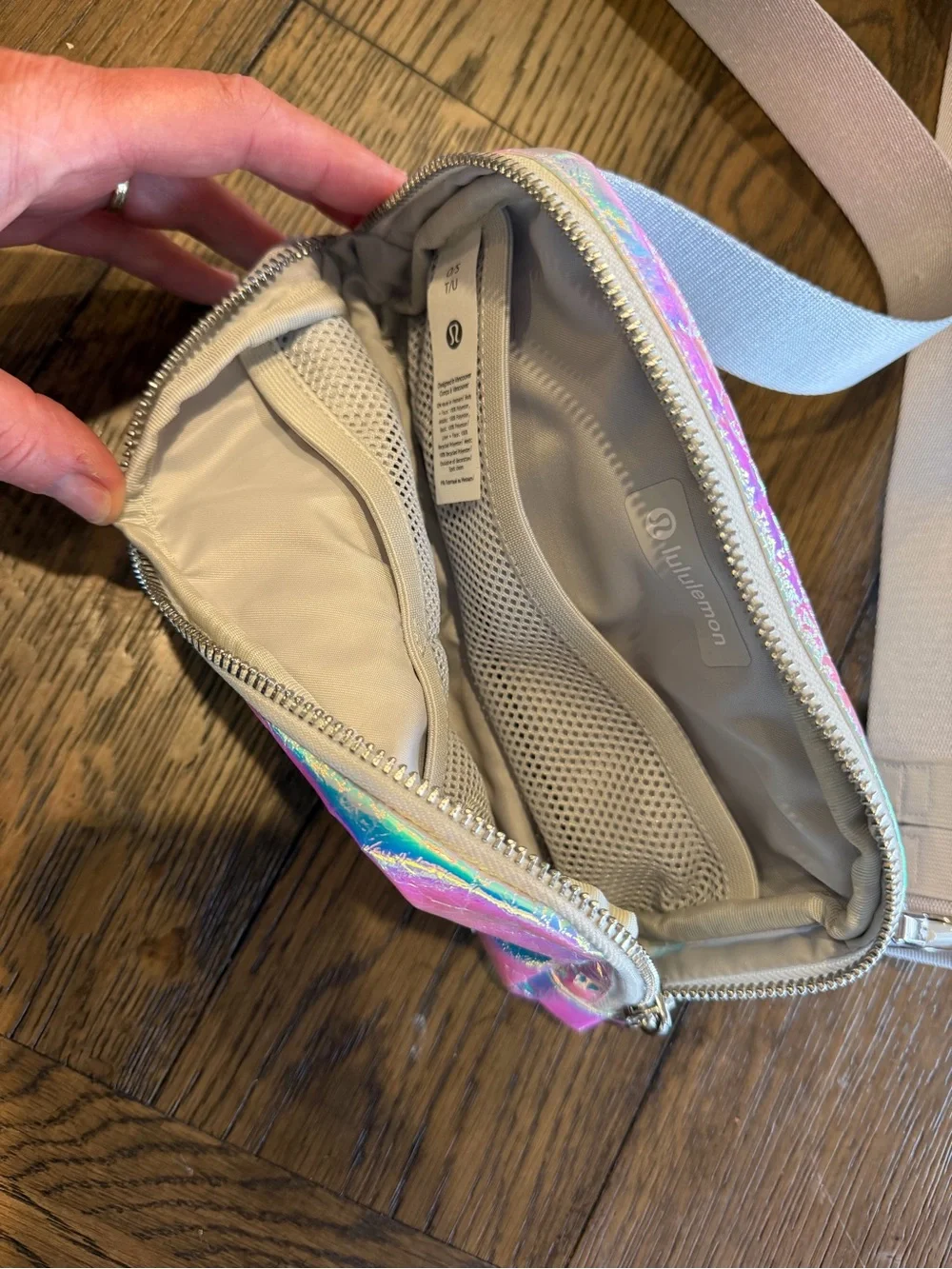 Lululemon Iridescent Holographic Belt Bag - Shimmering Multicolor
